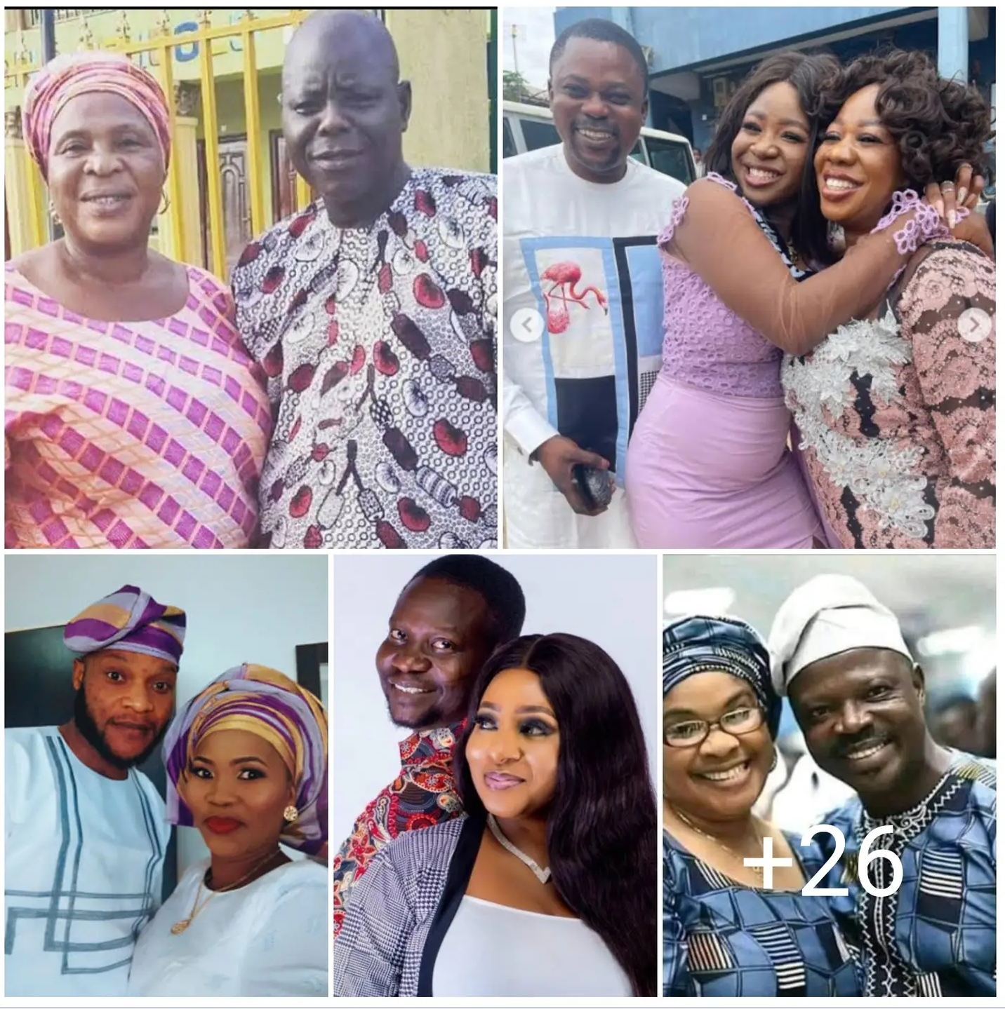 Checkout 10 Famous Yoruba Actors that Got Married to their Fellow ...